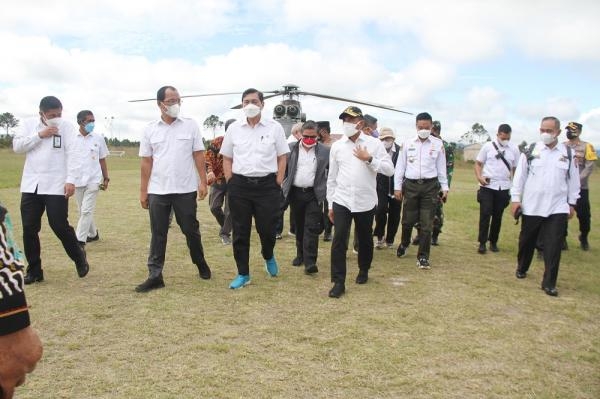 Dampingi Menko Marves di TSTH, Gubernur Edy Rahmayadi Dukung Pengembangan Tanaman Herbal di Sumut